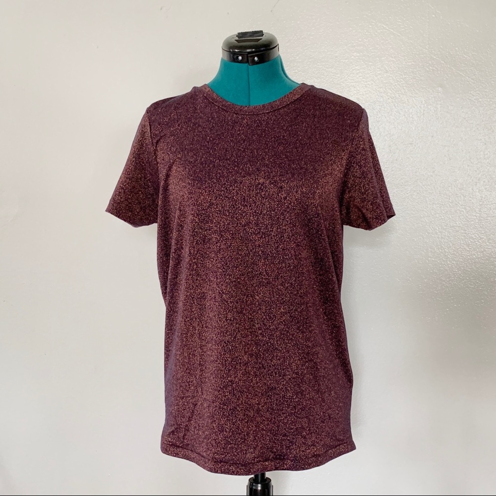 Glittery Purple Top